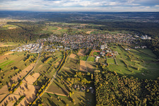 Langensteinbach aus Westen in Karlsbad im Bundesland Baden-Württemberg, Deutschland