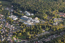 SRH Klinikum Karslbad-Langensteinbach aus Nordwesten in Karlsbad im Bundesland Baden-Württemberg, Deutschland