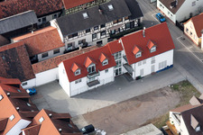 Kandel, Rheinstr im Bundesland Rheinland-Pfalz, Deutschland von oben