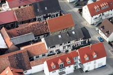 Kandel, Rheinstr im Bundesland Rheinland-Pfalz, Deutschland aus der Luft