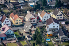 Kandel, Waldstr im Bundesland Rheinland-Pfalz, Deutschland von oben