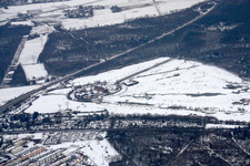 Karlsruhe, Gutshof Scheibenhardt, Golfplatz im Ortsteil Beiertheim-Bulach im Bundesland Baden-Württemberg, Deutschland