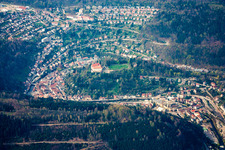 Luftbild von Neuenbürg im Bundesland Baden-Württemberg, Deutschland