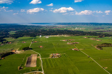 Erdfunkstelle Raisting und Deutsches Zentrum für Luft- und Raumfahrt (DLR) Weilheim in Wielenbach im Bundesland Bayern, Deutschland