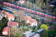 Regionalbahn in Tutzing im Bundesland Bayern, Deutschland