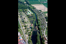 Wörth am Rhein Kleingartenanlage im Bundesland Rheinland-Pfalz, Deutschland