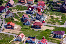 Am Höhenweg in Kandel im Bundesland Rheinland-Pfalz, Deutschland vom Flugzeug aus