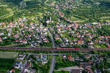 Bahnunterführung Scherwiller Straße im Ortsteil Fautenbach in Achern im Bundesland Baden-Württemberg, Deutschland