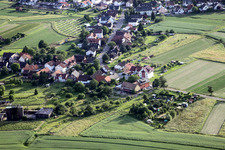 Luftbild von Sand aus Nordosten in Willstätt im Bundesland Baden-Württemberg, Deutschland
