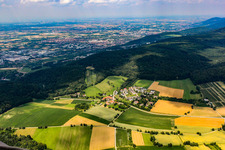 Lingental von Süden in Leimen im Bundesland Baden-Württemberg, Deutschland