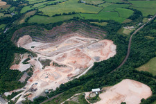 Schrägluftbild von Abbotskerswell im Bundesland England, Großbritanien