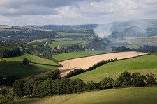 Berry Pomeroy im Bundesland England, Großbritanien