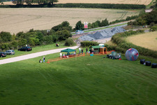 Marldon im Bundesland England, Großbritanien von oben