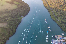 Luftbild von Sandquay im Bundesland England, Großbritanien