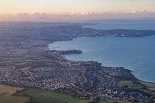 Luftaufnahme von Galmpton im Bundesland England, Großbritanien