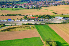 Tank & Rast Raststätte Pfalz/Wattenheim im Bundesland Rheinland-Pfalz, Deutschland