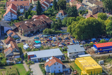 Flohmarkt in Rheinzabern im Bundesland Rheinland-Pfalz, Deutschland