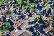 Dorf - Ansicht im Ortsteil Bodersweier in Kehl im Bundesland Baden-Württemberg, Deutschland