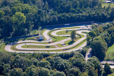 Urloffen, Kartbahn in Appenweier im Bundesland Baden-Württemberg, Deutschland