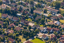 Ortsteil Fessenbach in Offenburg im Bundesland Baden-Württemberg, Deutschland aus der Luft