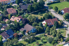Ortsteil Fessenbach in Offenburg im Bundesland Baden-Württemberg, Deutschland von oben gesehen