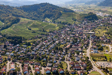 Ortsansicht aus Norden im Ortsteil Fröschlach in Ortenberg im Bundesland Baden-Württemberg, Deutschland