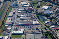 Bauhaus im Ortsteil Uffhofen in Offenburg im Bundesland Baden-Württemberg, Deutschland