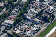 Gewerbegebiet Waltersweierweg in Offenburg im Bundesland Baden-Württemberg, Deutschland