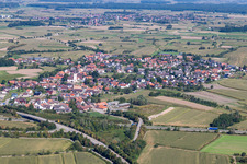 Sand von Südosten in Willstätt im Bundesland Baden-Württemberg, Deutschland