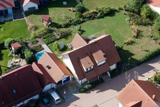 Schrägluftbild von Am Brennofen in Freckenfeld im Bundesland Rheinland-Pfalz, Deutschland