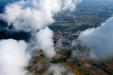 Wissembourg von Süden im Bundesland Bas-Rhin, Frankreich