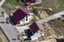 Am Höhenweg in Kandel im Bundesland Rheinland-Pfalz, Deutschland von oben gesehen