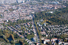 Friesenheim, Sternstr in Ludwigshafen am Rhein im Bundesland Rheinland-Pfalz, Deutschland