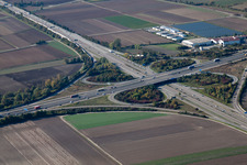 Frankenthaler Kreuz in Beindersheim im Bundesland Rheinland-Pfalz, Deutschland