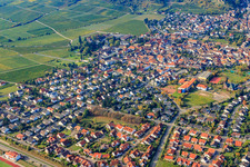 Statansicht mit IGS Deidesheim-Wachenheim in Wachenheim an der Weinstraße im Bundesland Rheinland-Pfalz, Deutschland