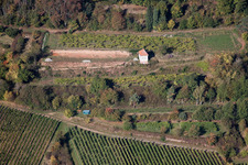 Weinberghütte am Eichelberg in Maikammer im Bundesland Rheinland-Pfalz, Deutschland