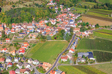 Weinstr in Gleisweiler im Bundesland Rheinland-Pfalz, Deutschland
