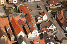 Banken- Verwaltungsgebäude des Finanzdienstleistungs- Unternehmens Sparkasse Germersheim-Kandel in Freckenfeld im Bundesland Rheinland-Pfalz, Deutschland