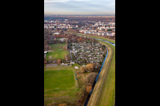 Schwalbenrain von Südosten in Rastatt im Bundesland Baden-Württemberg, Deutschland
