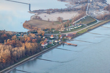 Seltz, Fähre im Bundesland Bas-Rhin, Frankreich