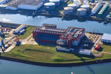 Ehemalige Thermoselect-Anlage im Ortsteil Mühlburg in Karlsruhe im Bundesland Baden-Württemberg, Deutschland