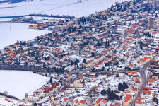 Kandel von Südwesten im Bundesland Rheinland-Pfalz, Deutschland
