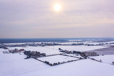 Schoßberghof in Minfeld im Bundesland Rheinland-Pfalz, Deutschland