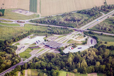 Lauterbourg Grenzübergang B9 im Bundesland Bas-Rhin, Frankreich