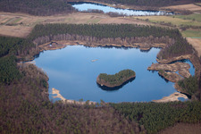 Neuthard, Naturschutzgebiet Kohlplattenschlag im Ortsteil Graben in Graben-Neudorf im Bundesland Baden-Württemberg, Deutschland