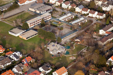 Schönbornschule im Ortsteil Karlsdorf in Karlsdorf-Neuthard im Bundesland Baden-Württemberg, Deutschland