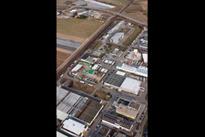 Neue Feuerwehrschule in Bruchsal im Bundesland Baden-Württemberg, Deutschland