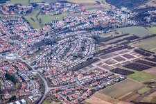 Ulmenweg im Ortsteil Altwiesloch in Wiesloch im Bundesland Baden-Württemberg, Deutschland