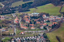 Psychiatrisches Landeskrankenhaus im Ortsteil Altwiesloch in Wiesloch im Bundesland Baden-Württemberg, Deutschland