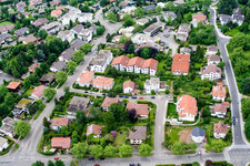 Luftaufnahme von Pforzheim SW, Am Stangenacker im Ortsteil Südweststadt im Bundesland Baden-Württemberg, Deutschland